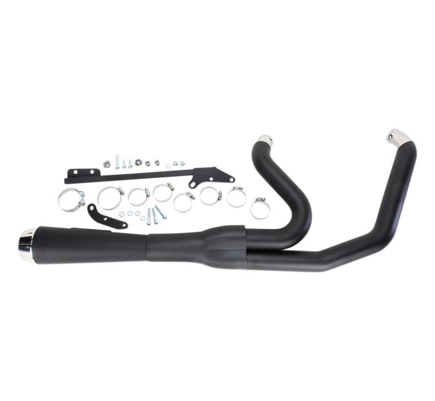 Exhaust 2-1 Road Rage 2:1 Exhaust System Fits:> 06-17 FXD/FXDWG with forward or mid controls