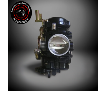 TC-Choppers Carburetor CV 40mm  black Fits: > 90-06 Bigtwin and 88-06 XL Sportster