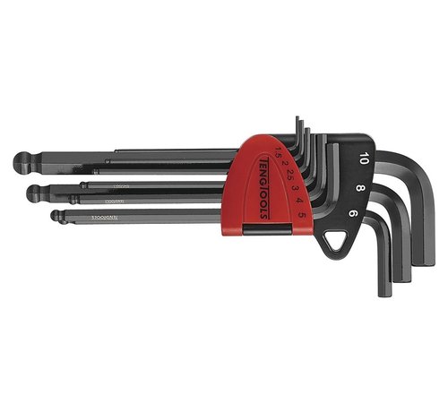 Teng Tools 1499MM Juego de 9 llaves hexagonales - Tamaño métrico