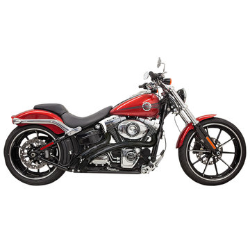 Bassani exhaust Radial Sweepers 86-15 Black/Black