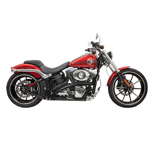 Bassani exhaust Radial Sweepers 86-15 Black/Black