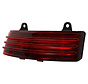 Luz trasera LED TriBar de doble intensidad roja o ahumada: Compatible con:> 06-13 FLHX solo modelos de EE UU