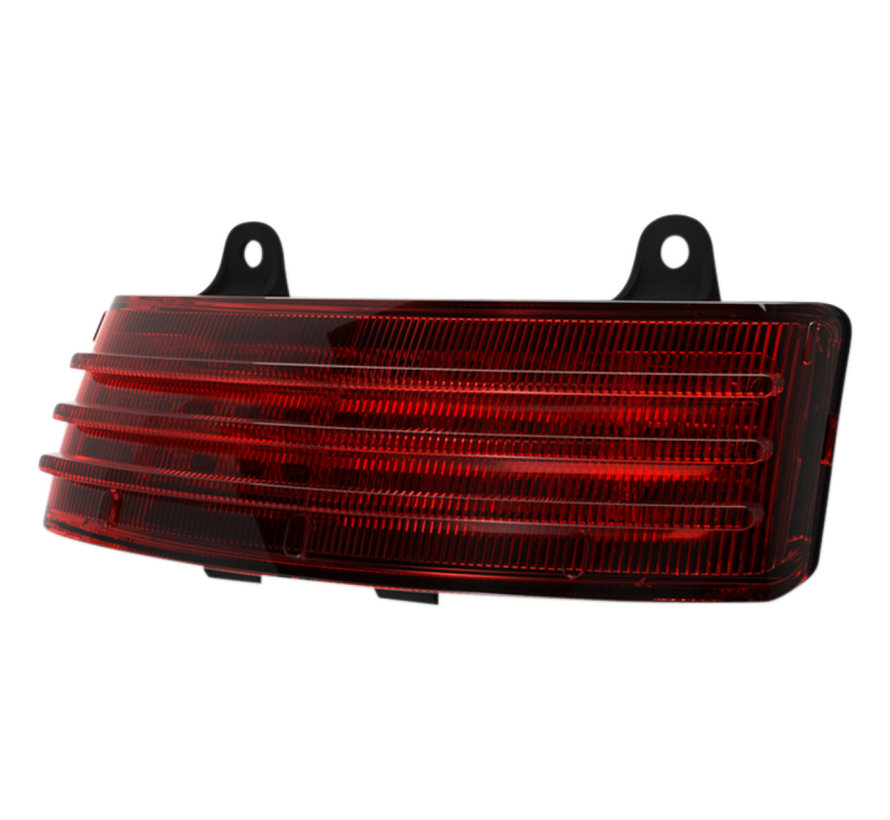 Dual-Intensity LED TriBar Rücklicht rot oder getönt: Passend für: > 06-13 FLHX nur USA-Modelle