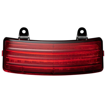 Cust. Dyn. Dual-Intensity LED TriBar Taillight red or smoke : Fits:> 2010-2021FLHX/ FLHXS/ FLRTX/ FLTRXS/ FLHRS international models