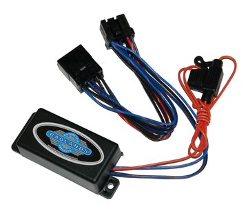 Badlands Load Equalizer für LED-Blinker Passend für: > 11-17 Softail, 12-17 Dyna, 12-16 FLD