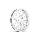 TC-Choppers Poulie Super Spoke Chrome 1 1/8" 70 dents Convient à :> Big Twin 84-06