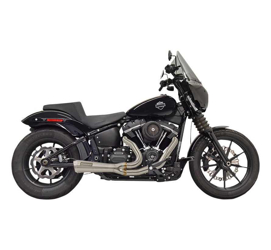 Road Rage 2:1 Softail Exhaust Fits:> 18-21 FXBB/FXLR/ FXFB/ FLSL 20-21 FXST