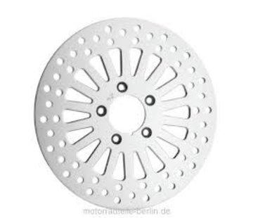 RevTech Disque de frein 1 pièce Nitro Brake Rotor Chrome 11,8" avant Compatible avec : > Tous les modèles à simple ou double disque 06-22