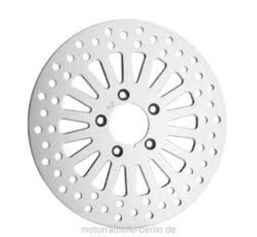 Disque de frein 1 pièce Nitro Brake Rotor Chrome 11 8" avant Compatible avec : > Tous les modèles à simple ou double disque 06-22