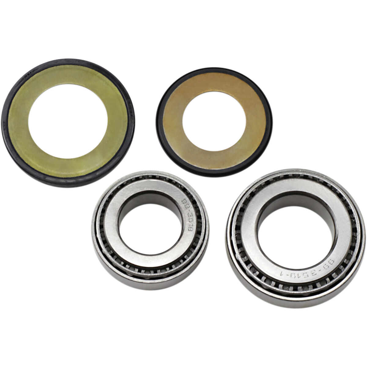 Steering Stem Tapered Roller Bearings and Seals Kit Taco Motos Amsterdam