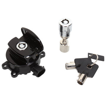 TC-Choppers ignition Switch black or chrome incl fork lock Fits:> 14-21 FLHR, 11-17 Softail, 12-17 FLD, FXD