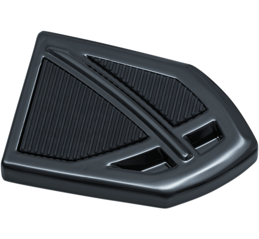 Phantom Brake pedal pads Black or Chrome Taco Motos Amsterdam