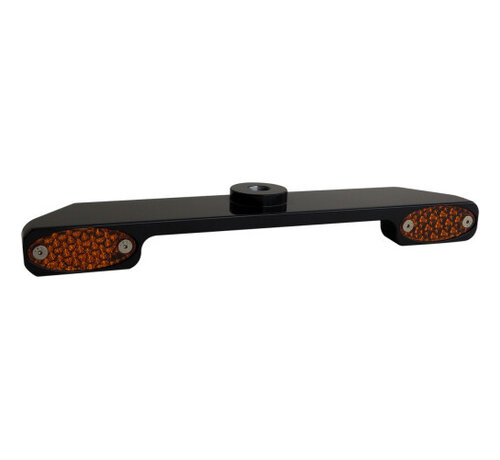 Pro-One Señales de giro LED delanteras Negras o cromadas Compatible con: 00-10 FXST 99-17 FXDWG