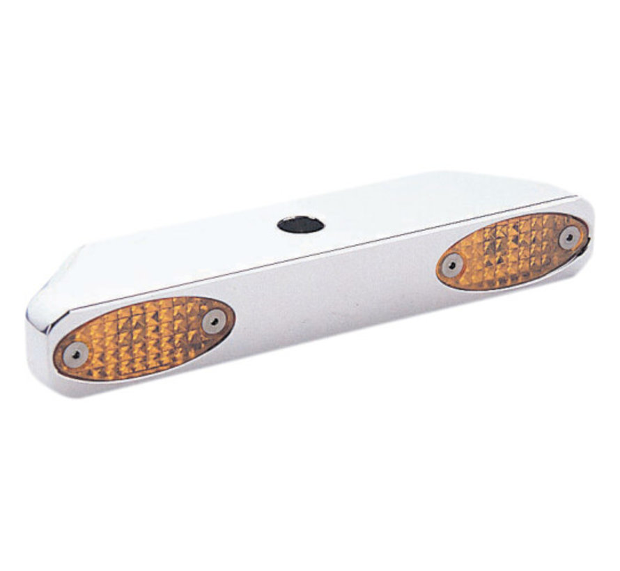 LED-Blinker Millennium Triple Tree Marker Light Bars Passend für: > 91-17 FXD 86-21 XL