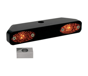 Pro-One LED Turn Signals Millennium Triple Tree Marker Light Bars Fits:> 91-17 FXD, 86-21 XL