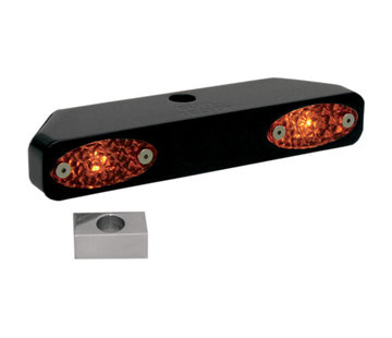 Pro-One Señales de giro LED Millennium Triple Tree Marker Light Bars Se adapta a:> 91-17 FXD, 86-21 XL