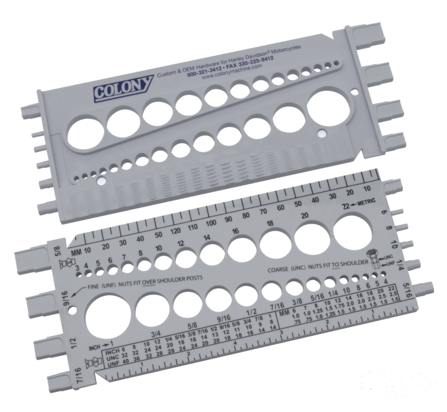 tools bolt size identifier