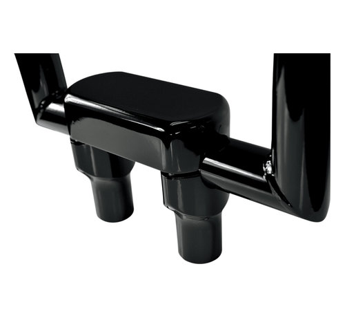 Drag Specialities Riser & Top Clamp Kit 1 5 inch calmp area 76 2 mm (3") in black or chrome Fits: > 1 5" handlebars