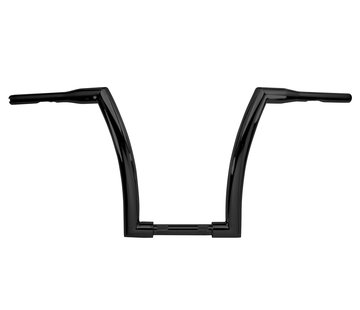 Alcapone Handlebar 14" Rise and 1.5" outside diameter - Chrome or black Fits: > 1" riser clamp