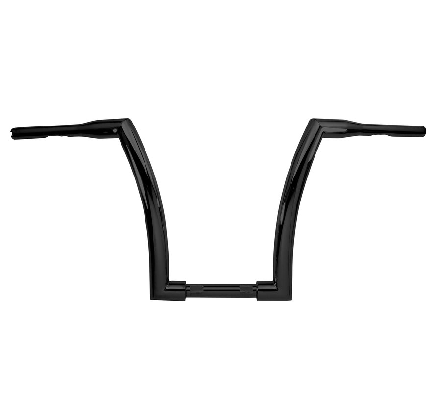 Handlebar 14" Rise and 1 5" outside diameter - Chrome or black Fits: > 1" riser clamp