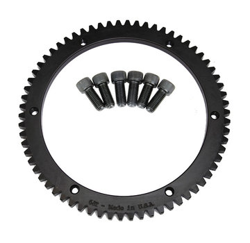 EVOLUTION INDUSTRIES 66 Tooth starter ring gear Fits: > 90-97 Bigtwins