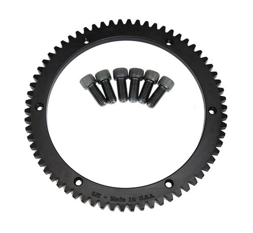 EVOLUTION INDUSTRIES 66 Tooth starter ring gear Fits: > 90-97 Bigtwins