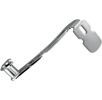 Kuryakyn Pedal de freno ranurado extendido. Chrome Compatible con: > Modelos 08-13 FLHT/FLHR/FLHX/FLTR y 00-10 FLST