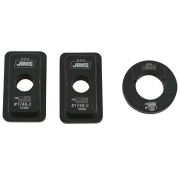 Jims Lockdown Axle Kit Passend für: > 80-98 FLHT/FLHR/FLTR, 82-94 FXR