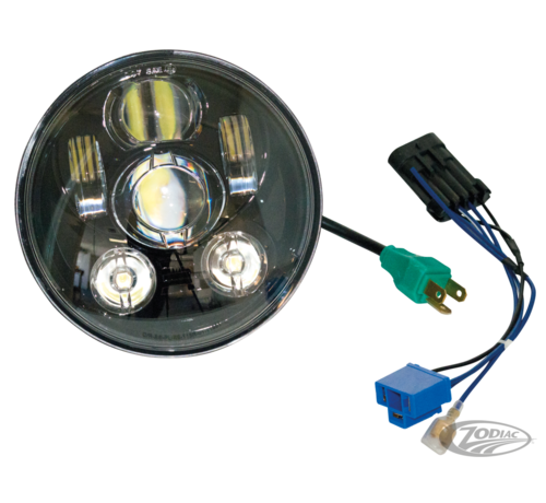 TC-Choppers Night Owl LED-koplampunit - 5 3/4" E-goedgekeurd