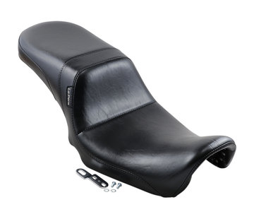 Le Pera seat Daytona Full Length 2-up Smooth 06-17 FLD/FXD Dyna