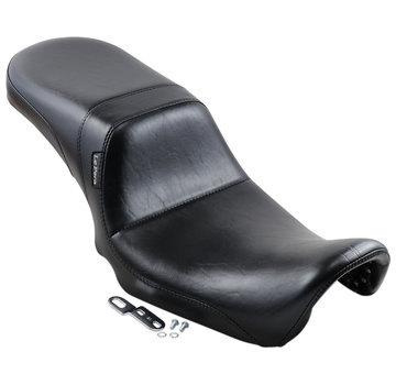 Le Pera seat Daytona Full Length 2-up Smooth 06-17 FLD/FXD Dyna