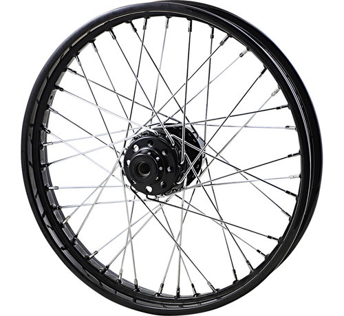 TC-Choppers Laced Wheel 19X2 5 Fits:  00-03 FXD 00-05 XL Sportster