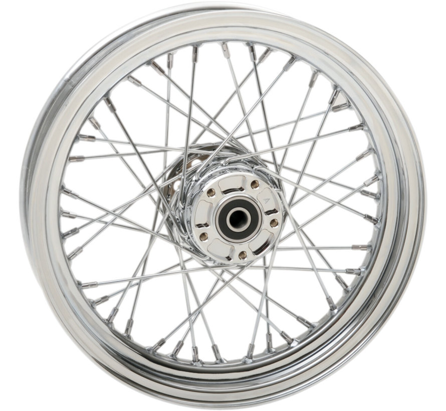 Roue lacée 16" x 3" Compatible avec : 00-06 Softail