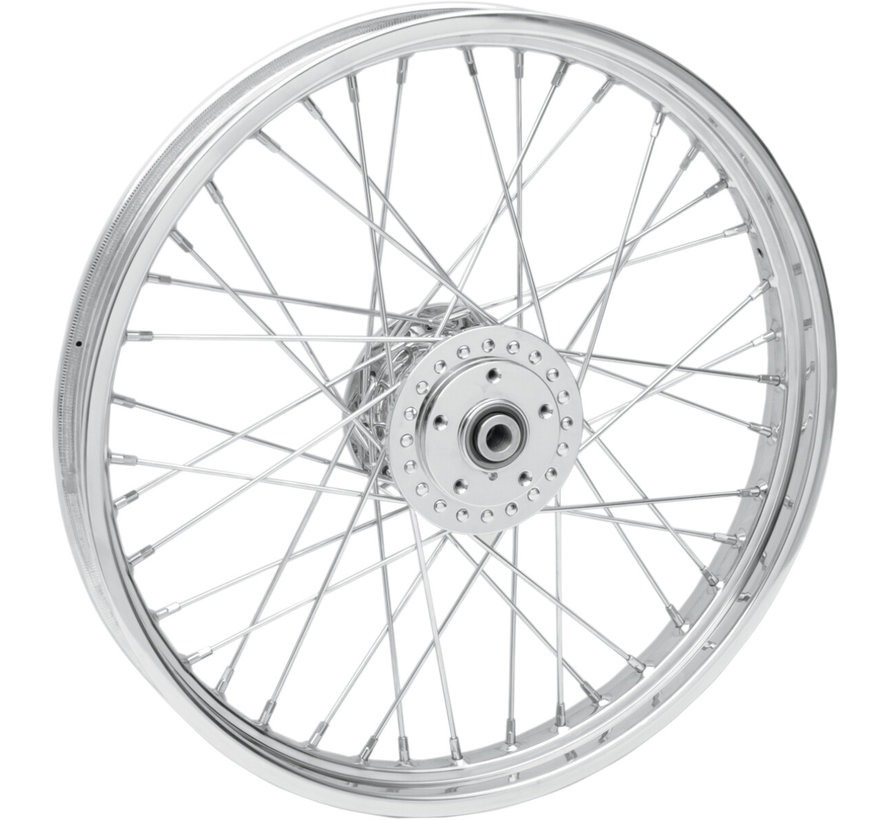 Laced Wheel 21 x 2 15 Fits: 91-99 FXD 84-99 XL Sportster 84-94 FXR