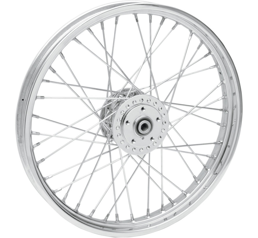 Roue lacée 21 x 2 15 Compatible avec : 91-99 FXD 84-99 XL Sportster 84-94 FXR