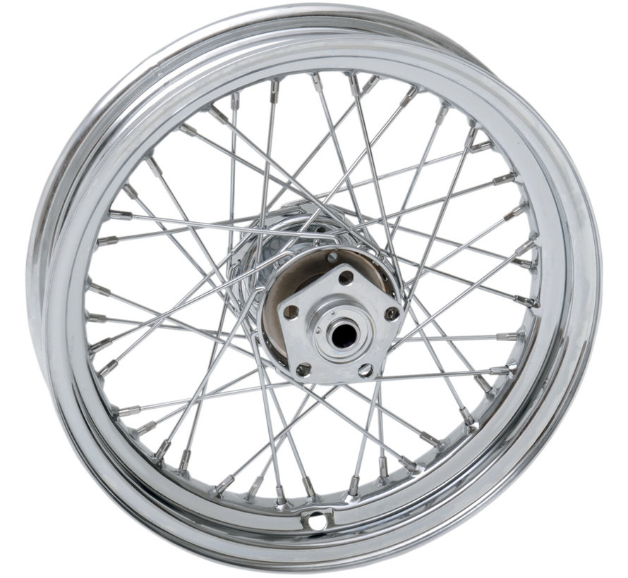 Roue lacée 16" x 3" Compatible avec : 73-82 Shovelhead