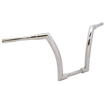 Alcapone Handlebar 16" Rise and 1.5" outside diameter - Chrome or black Fits: > 1.25" riser clamp