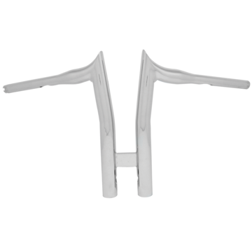 Draugr  Manillar de barra en T con elevación de 12" y diámetro exterior de 1,5 pulgadas: cromo o negro