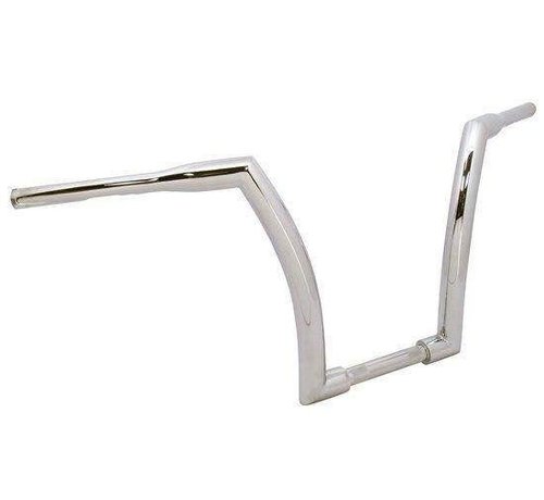 Alcapone Handlebar 18" Rise and 1 5 inch outside diameter - Chrome or black Fits: > 1" riser clamp