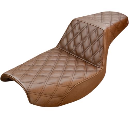 Saddlemen Step-Up Seat marron Compatible avec : > 82-94 et 00-04 FXR