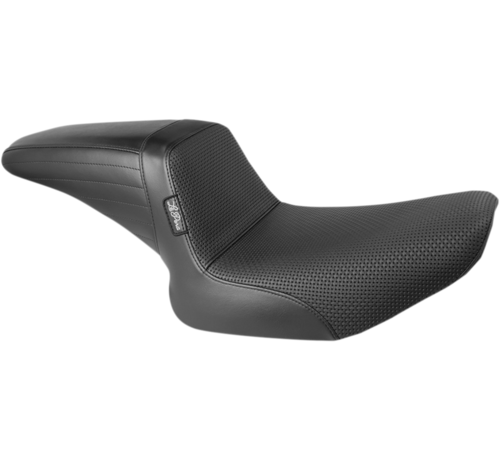 Le Pera Kickflip Basketweave Seat Fits: > 82-94 FXR; 99-00 FXR