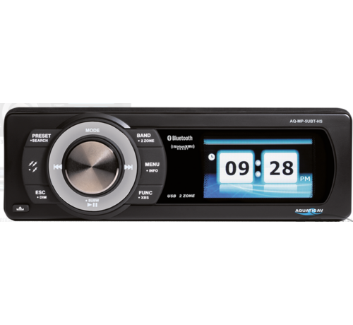 Aquatic fabrieksvervangende stereo Past op:> 1998-2013 Touring