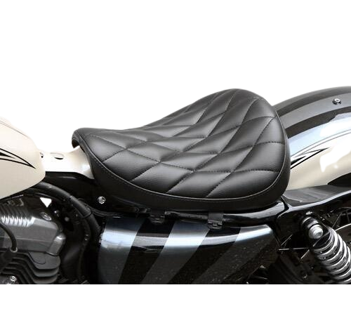 Easyriders seat solo diagonal single fit 04-06 XL & 2010-2022 Sportster XL