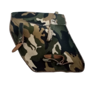 La Rosa La rosa saddlebag  Dyna FXDWG, FXR camouflage army right side