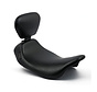 seat solo Bare Bone with backrest Fits: > 08-22 Touring