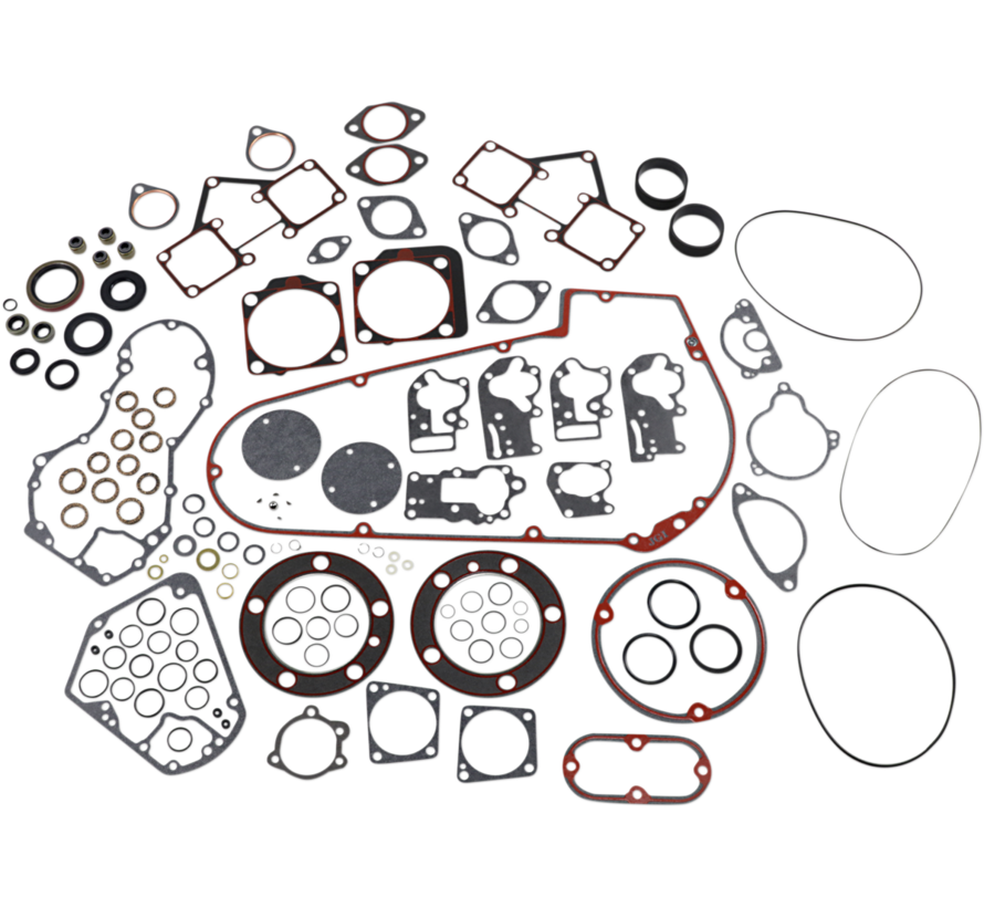 gaskets and seals complete gasket set Fits: > 66-84 4-Speed Bigtwin