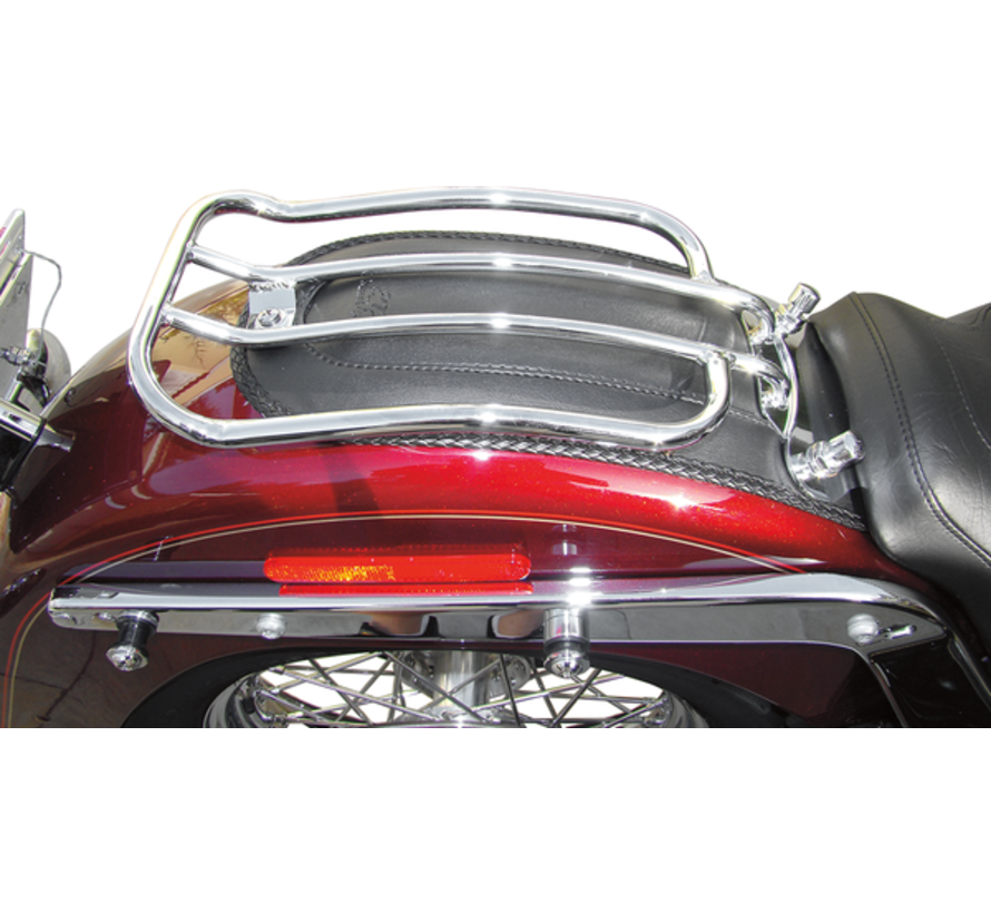 seat solo luggage rack Softail 05-up