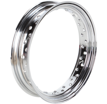 Drag Specialities RIM 18X3.50 40-SPOKE STEEL CHROME