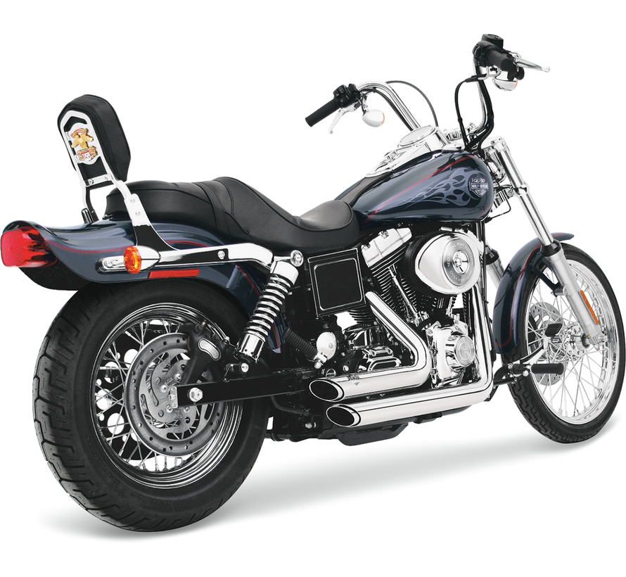 Shortshots Staggered Exhaust System Fits:> 91-05 Dyna