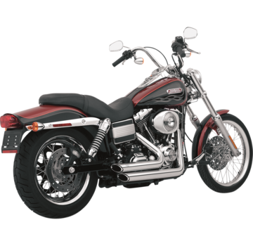 Vance & Hines Shortshots Staggered Système d'échappement Compatible avec :> 06-11 Dyna